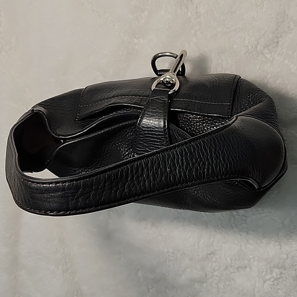 Dooney&Bourke YK2 Pebble Grain Small Logo Lock  Leather Hobo/ Shoulde Bag - Picture 15 of 16